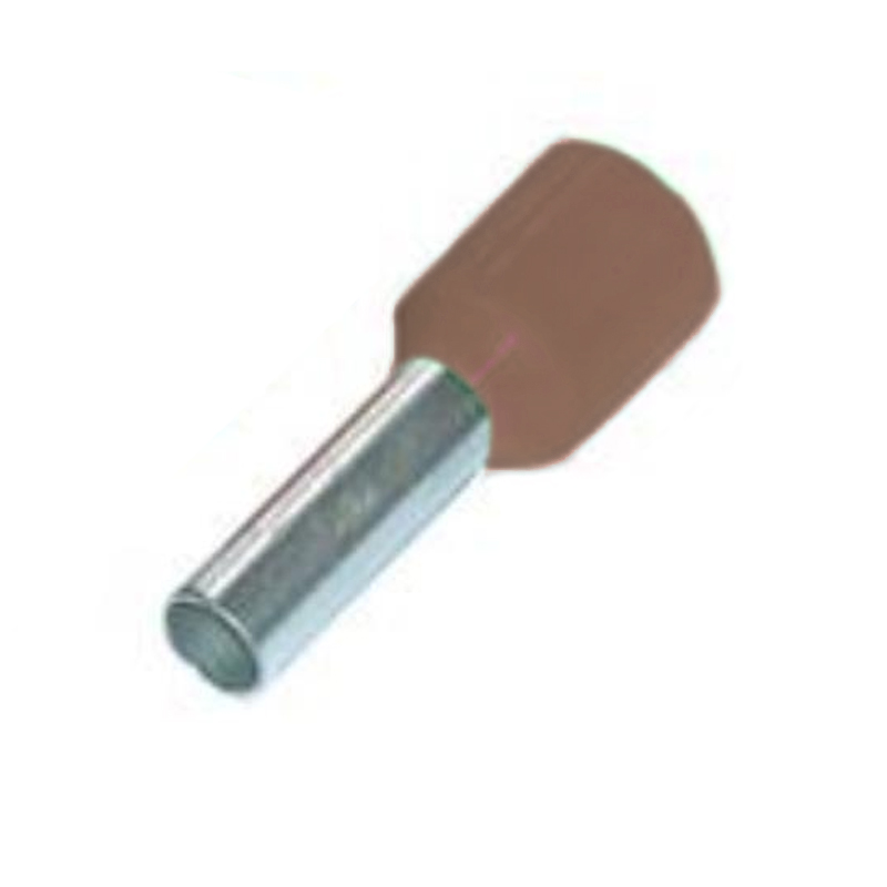 SWA 10mm Insulated Bootlace Ferrule Brown