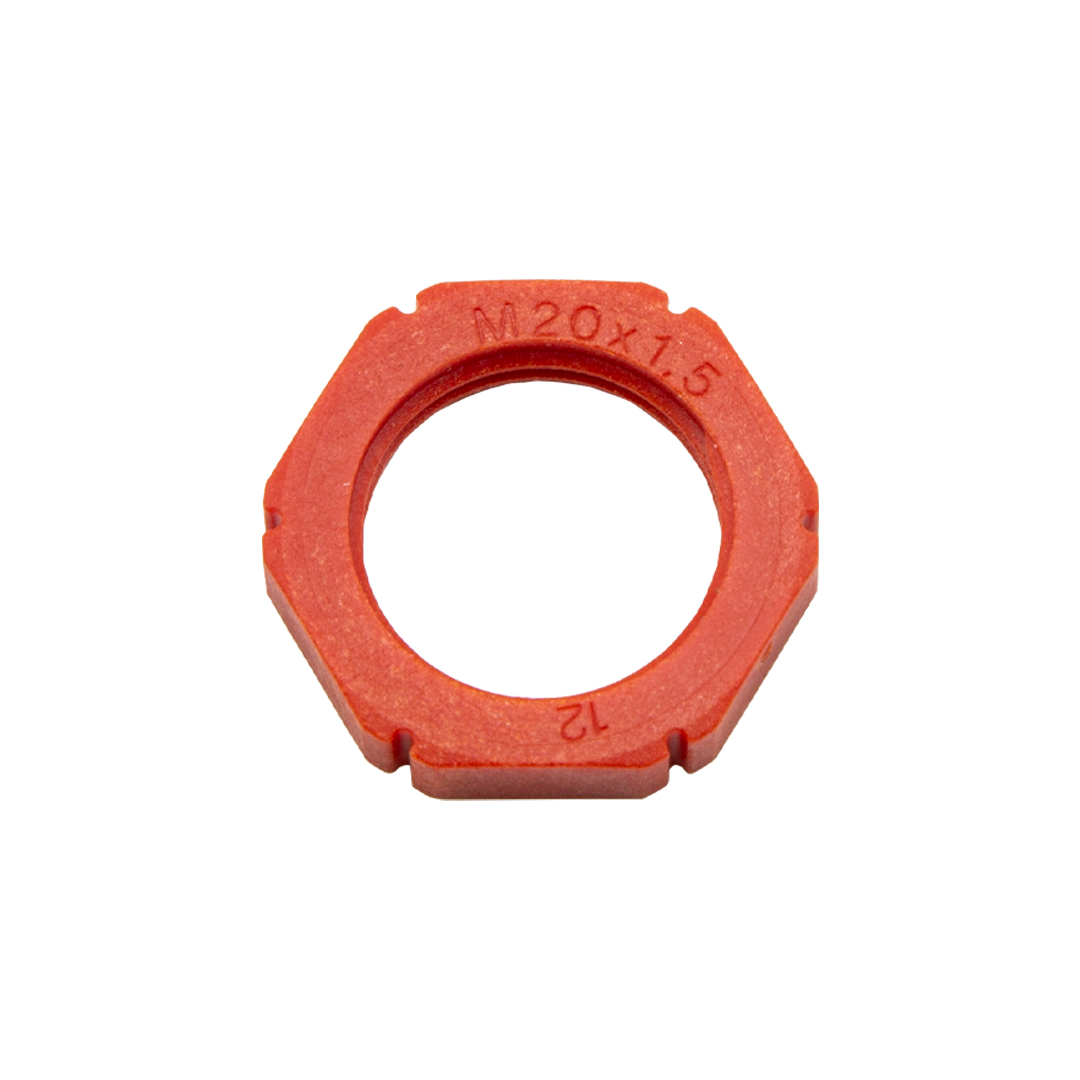Wiska Emug 20 27mm PVC Locknut Light Red