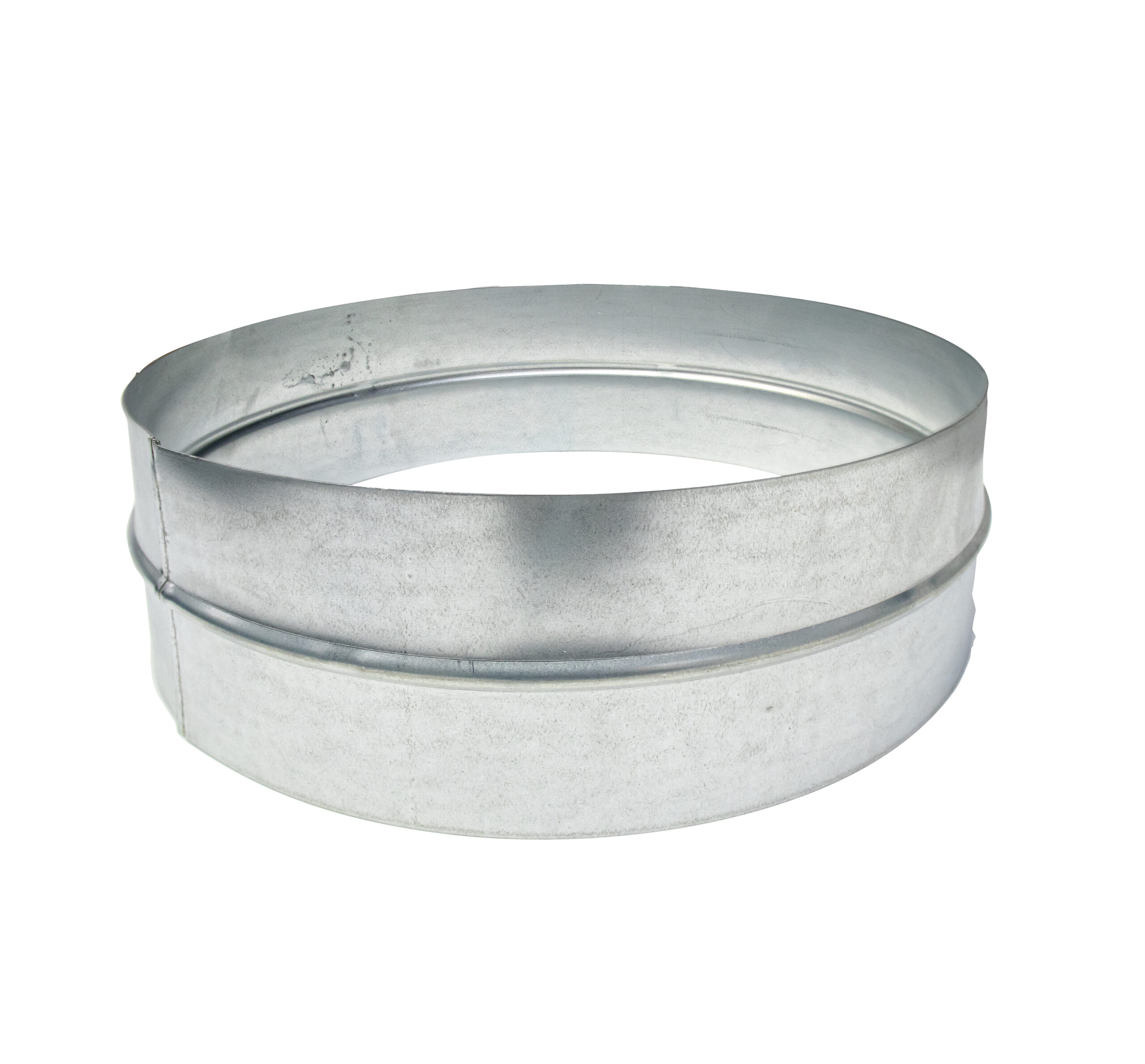 Manrose 100mm / 4" Round Pipe Connector for Aluminium Ducting