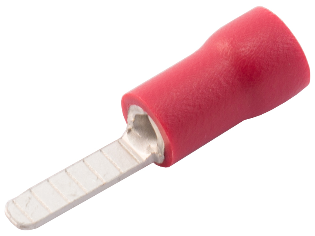 SWA 10mm Length Preinsulated Blade Terminal Red