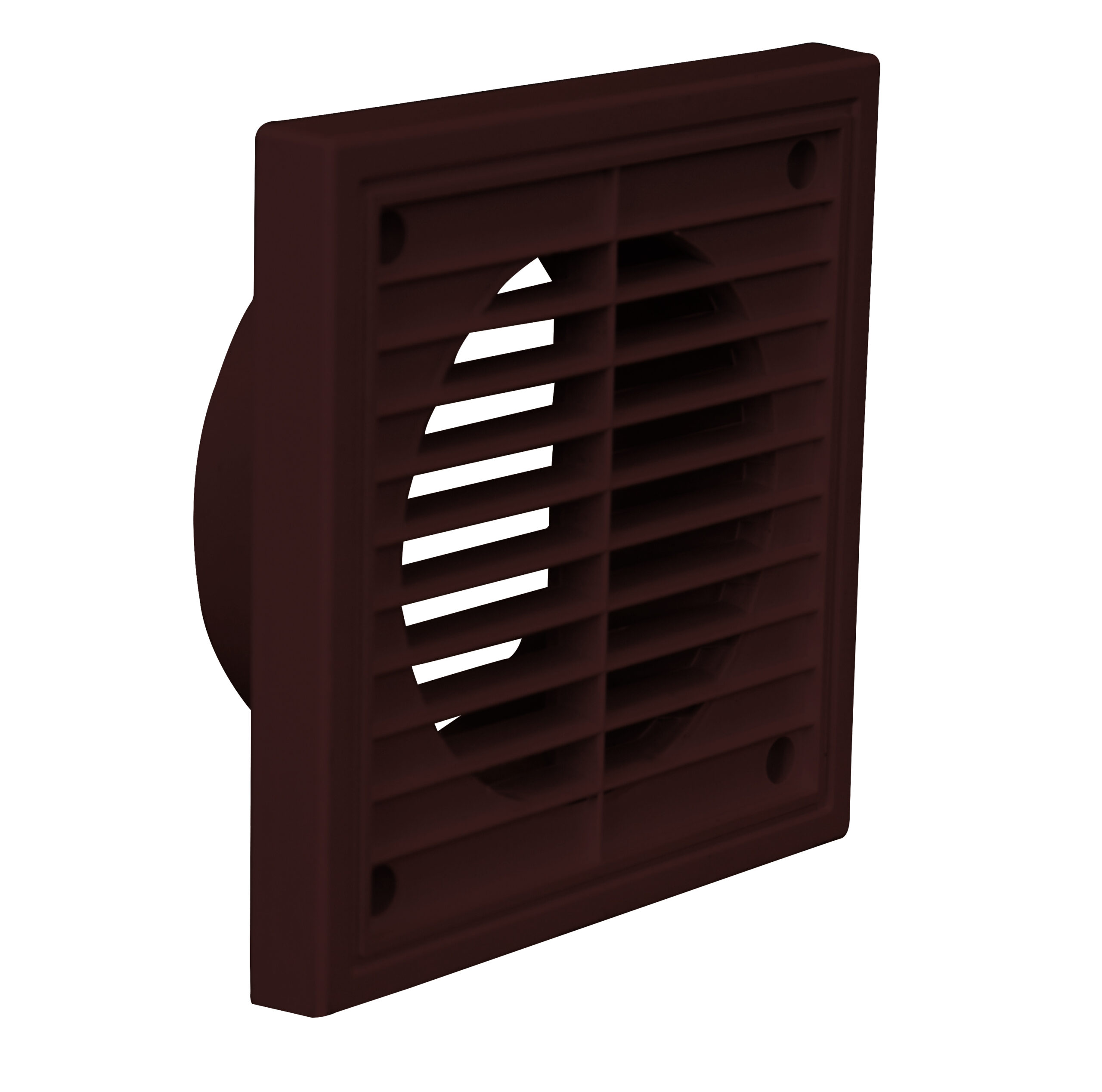 Manrose 100mm / 4" Brown Fixed Grille