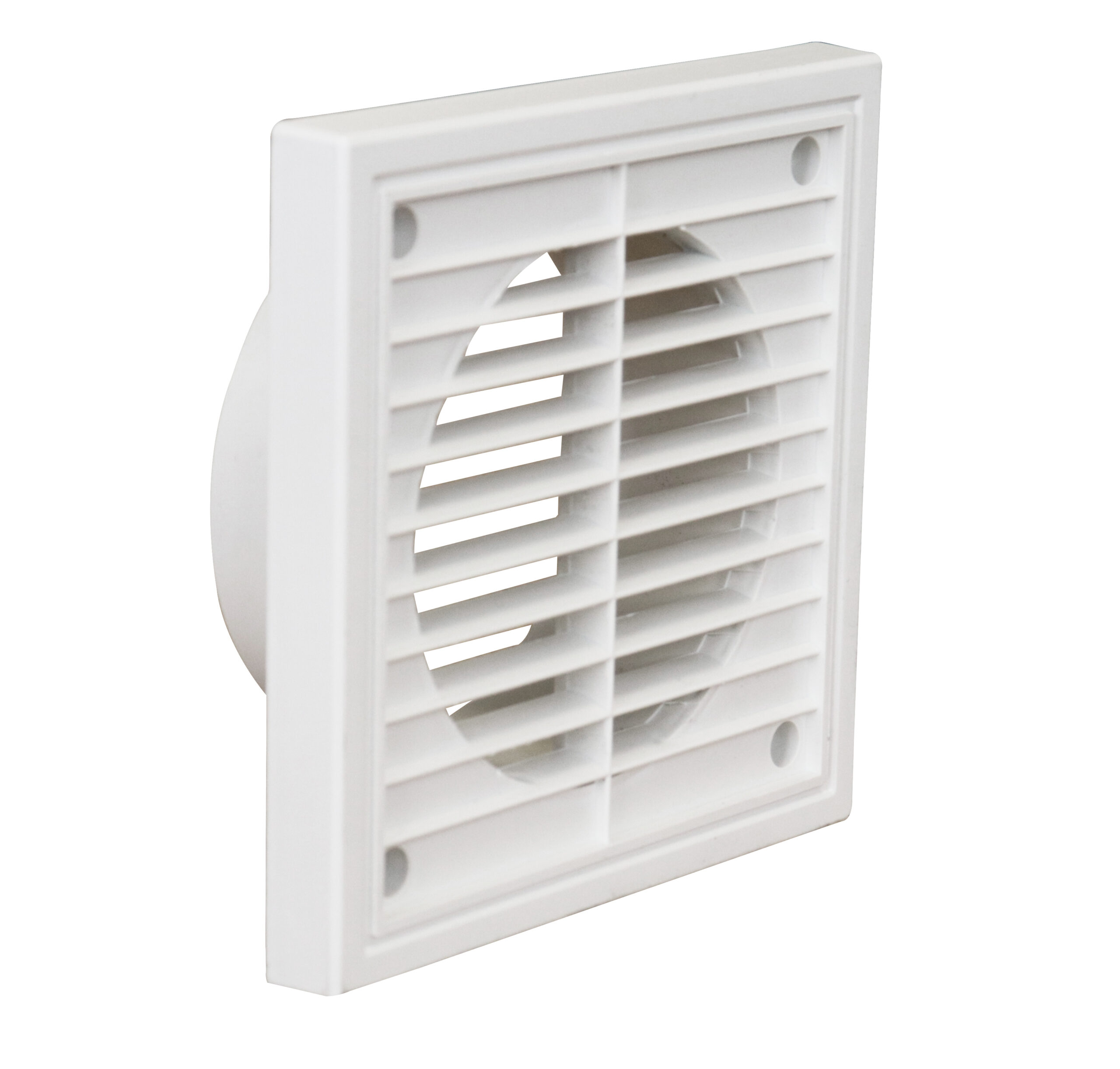 Manrose 100mm / 4" White Fixed Grille