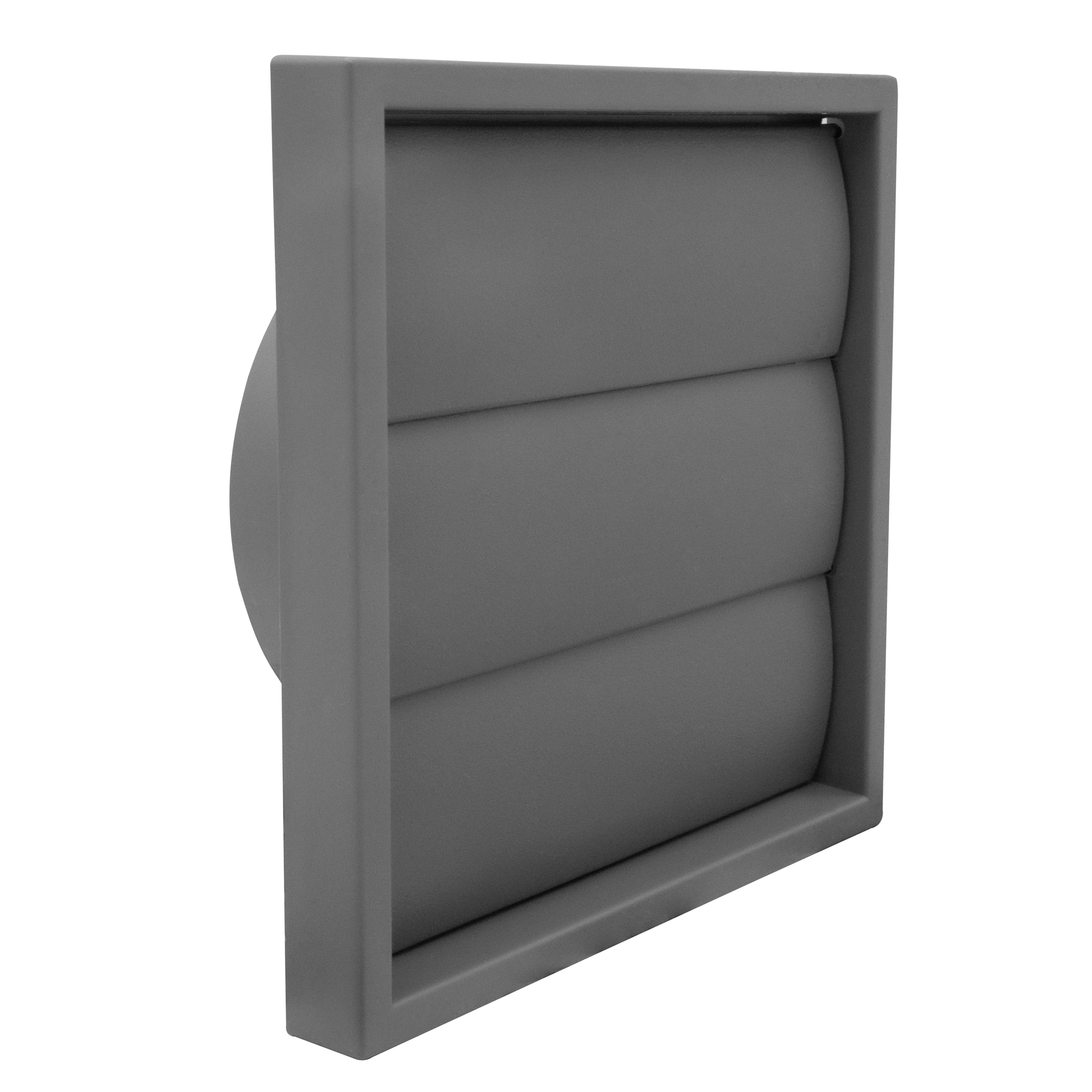 Manrose 100mm / 4" Grey Gravity Shutter Grille