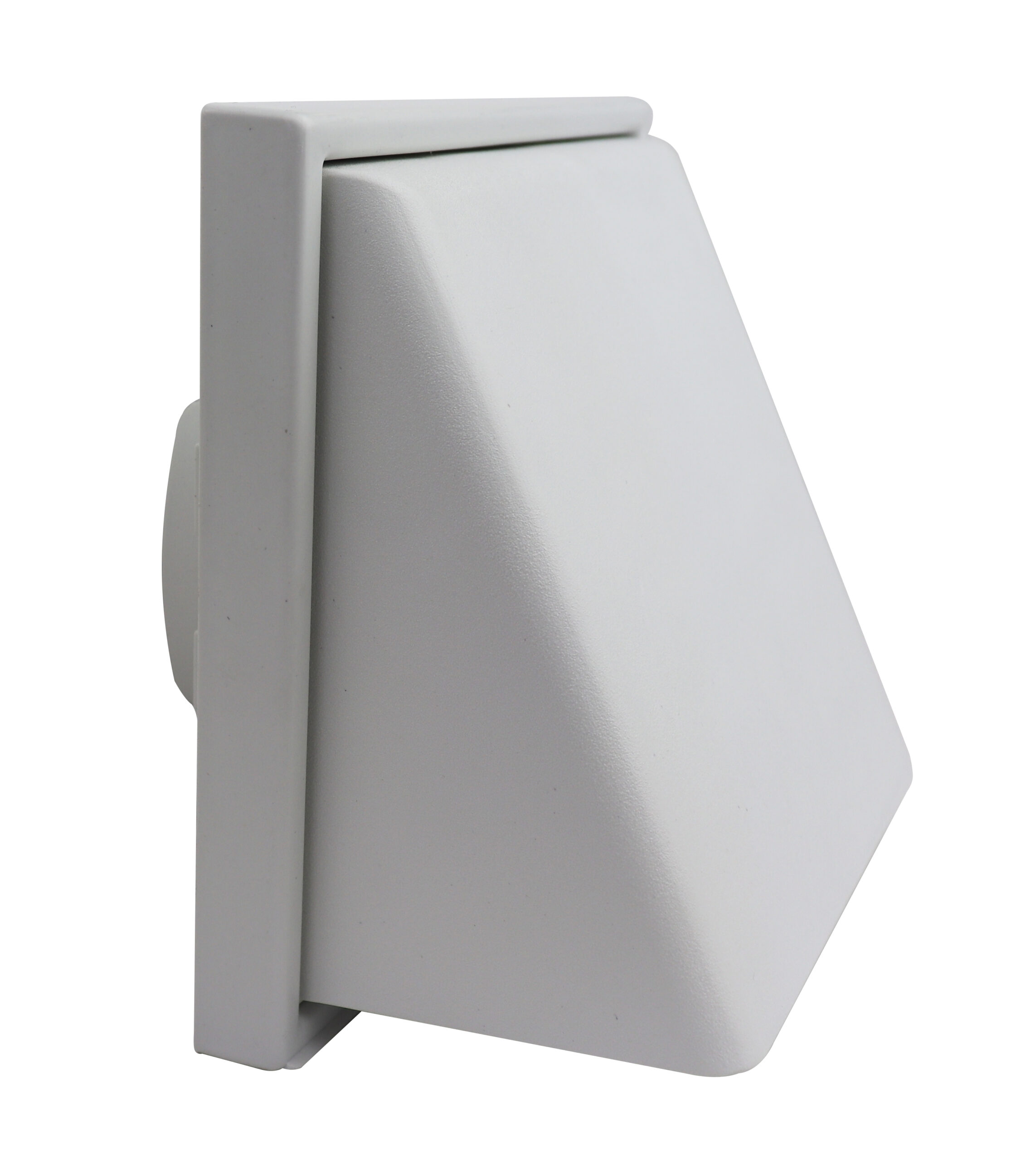 Manrose 100mm Weatherproof Cowled Wall Outlet White