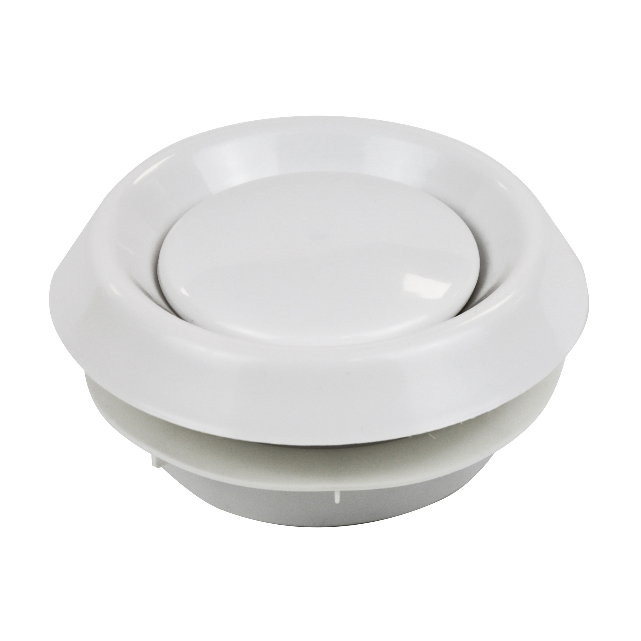 Manrose 100mm Circular Air Diffuser White