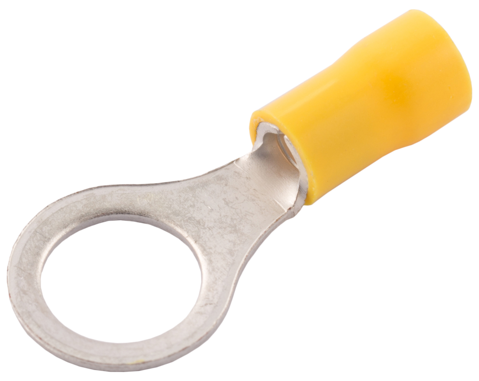 SWA 12mm Preinsulated Yellow Ring Crimp
