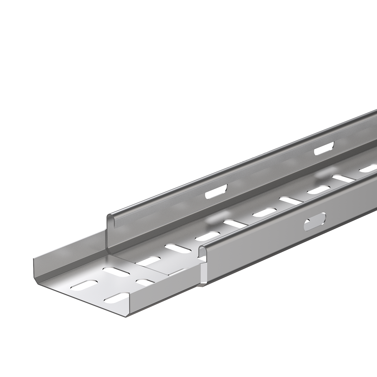 Marshall Tufflex Medium Duty 75mm Cable Tray - Pre Galvanised (3m Length)