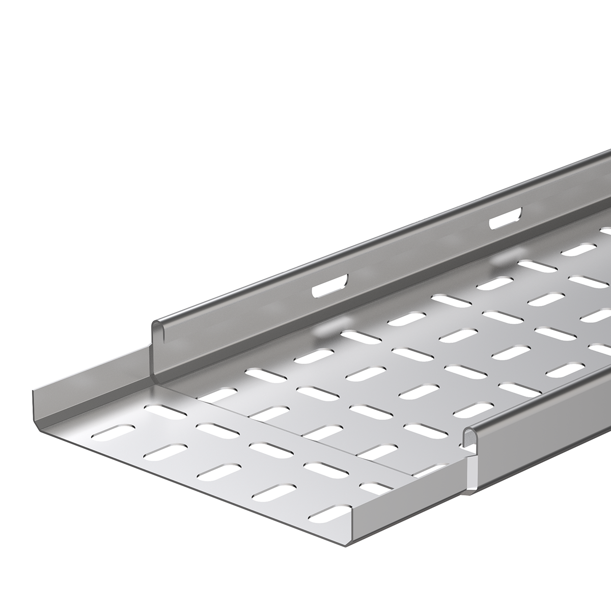 Marshall Tufflex Medium Duty 150mm Cable Tray - Pre Galvanised (3m Length)