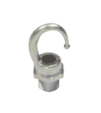 Greenbrook 20mm Galvanised Screwed Male Hook