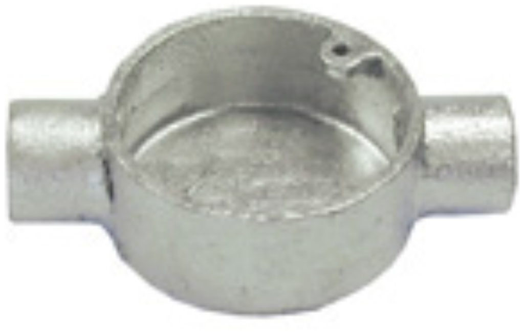 Greenbrook 25mm Galvanised Through Box