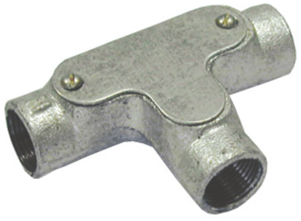 Dyson 25mm Galvanised Inspection Tee