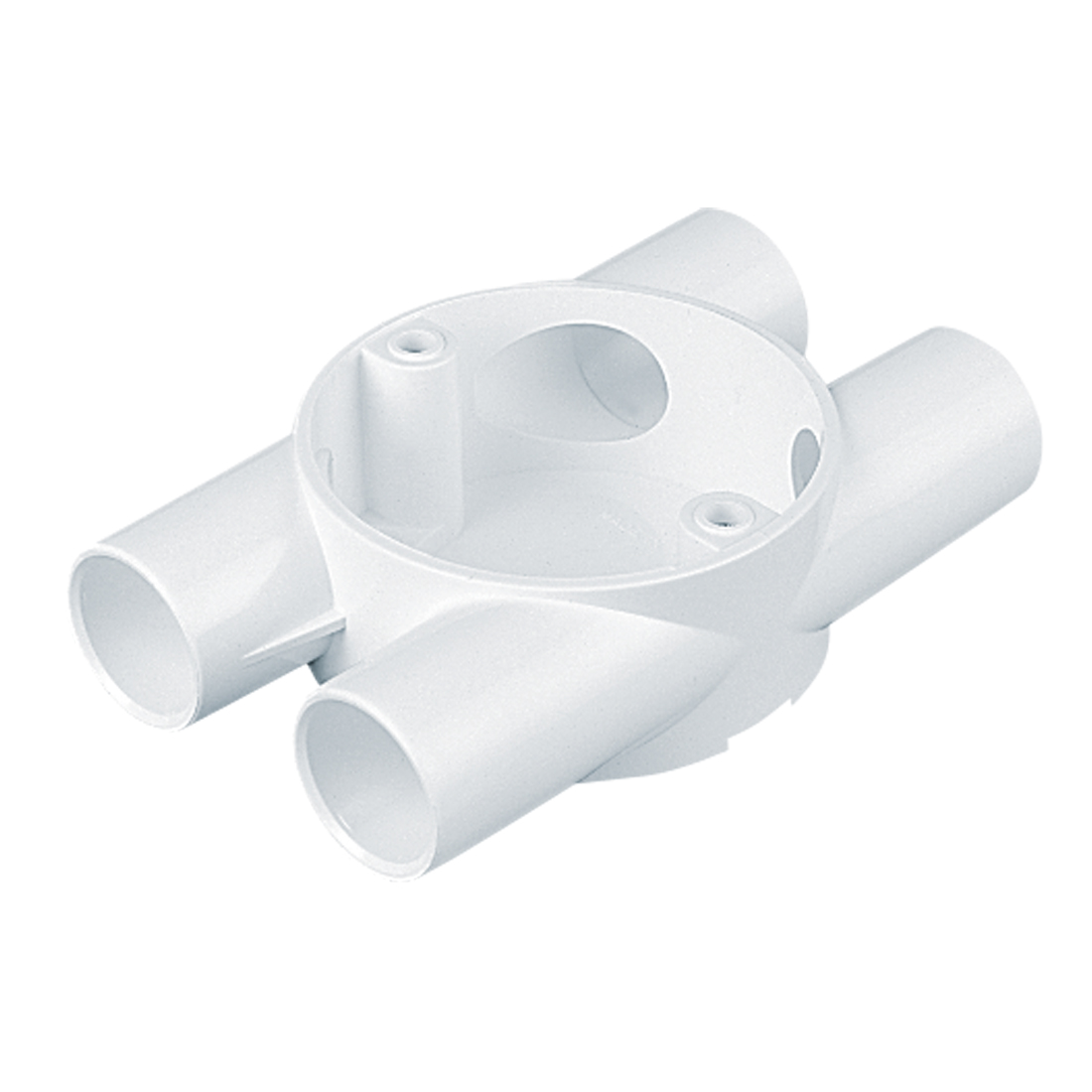 MT 20mm PVC H Box White