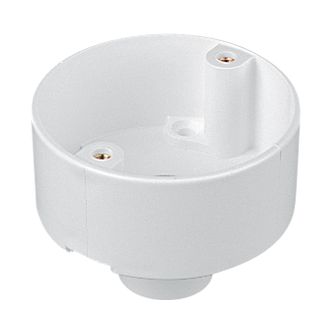MT 20mm PVC Back Outlet Box White