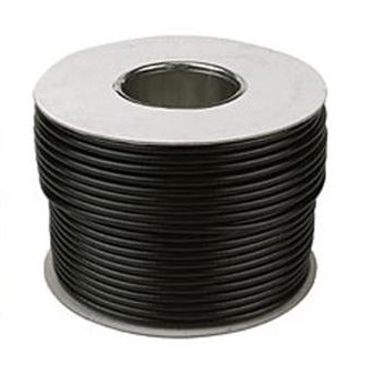 3183Y 1.0mm 3 Core PVC Flex Cable Black (Sold by the Metre)