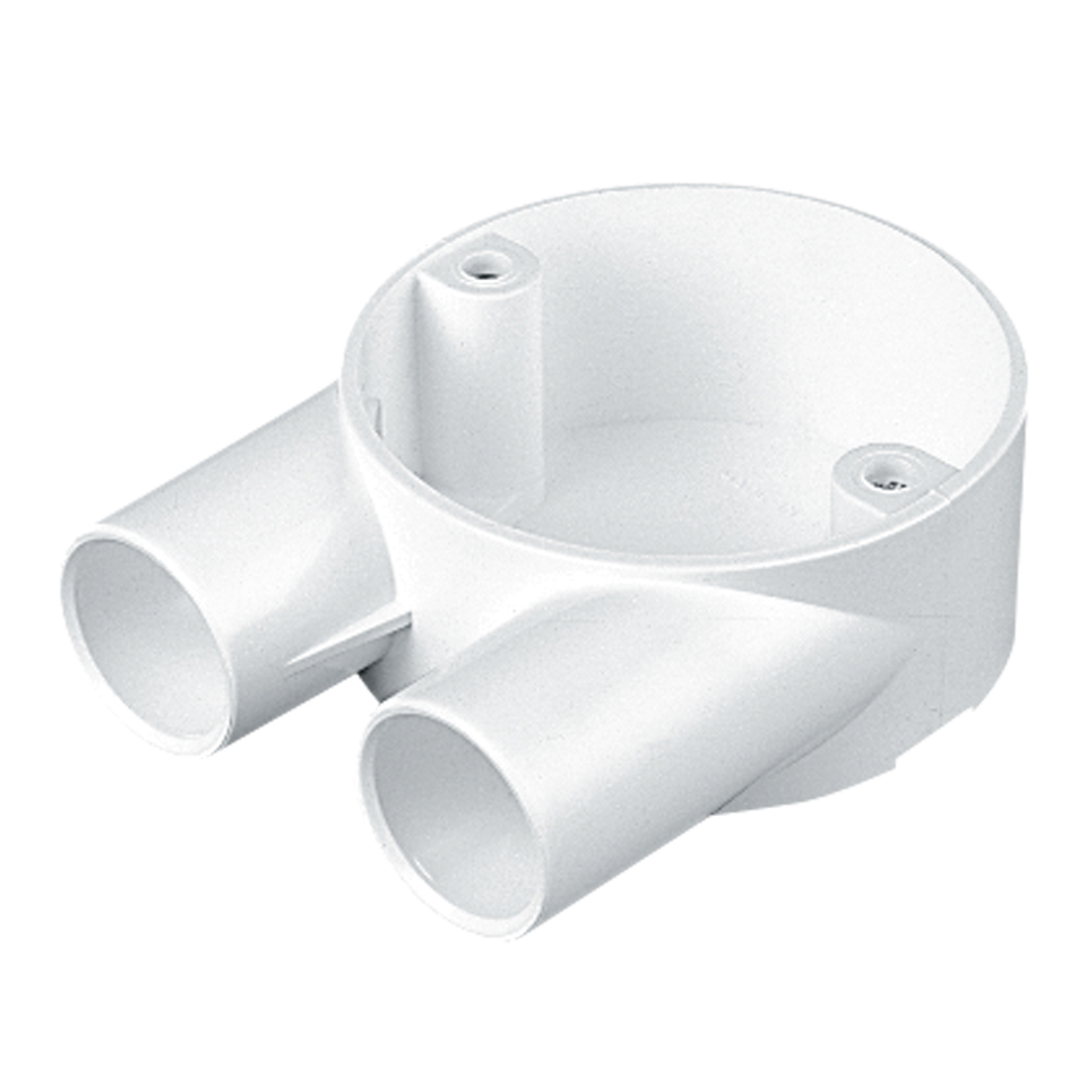 MT 25mm PVC U Box White