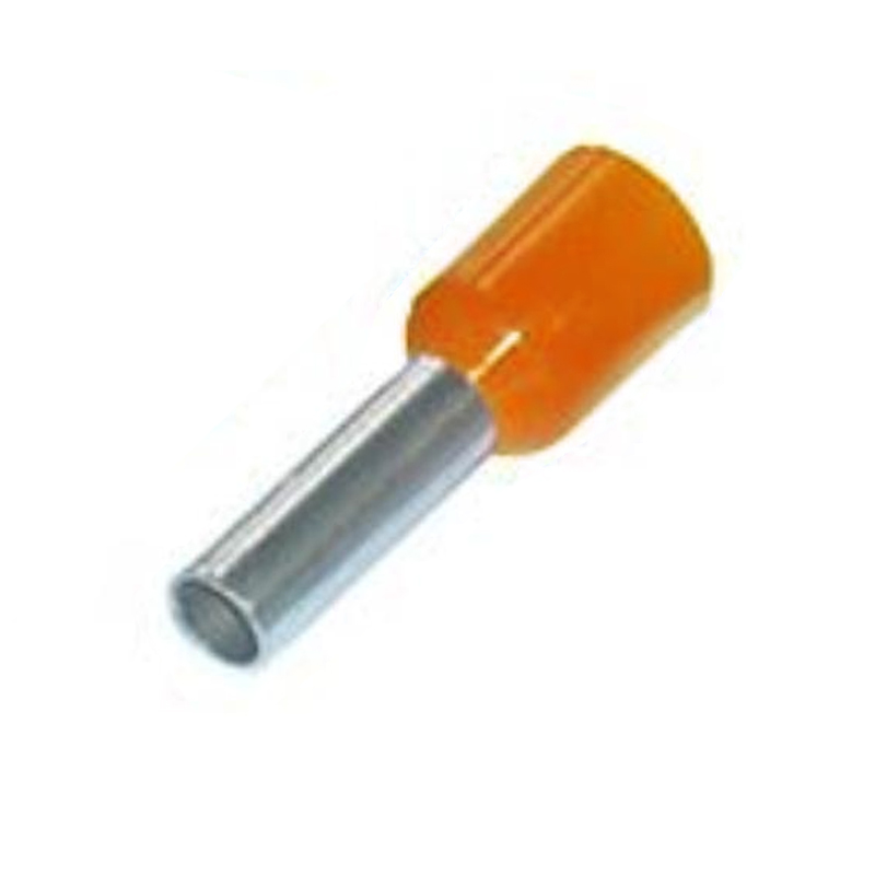 SWA 4mm Insulated Bootlace Ferrule Orange