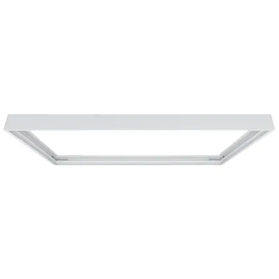 Lumineux Wraysbury 1200x600x70mm Ceiling Pattress Kit White