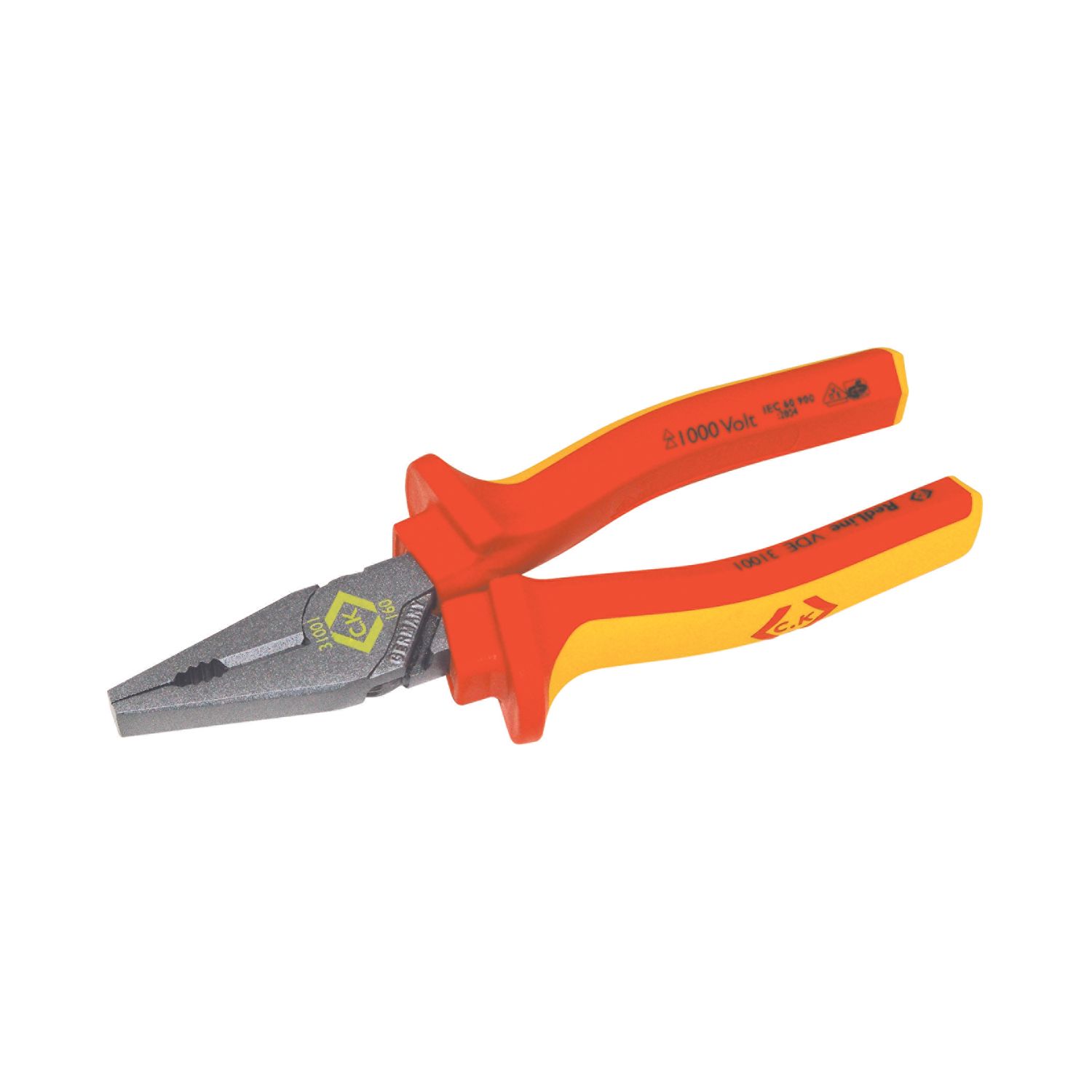 CK Tools 165mm RedLine VDE Combination Pliers