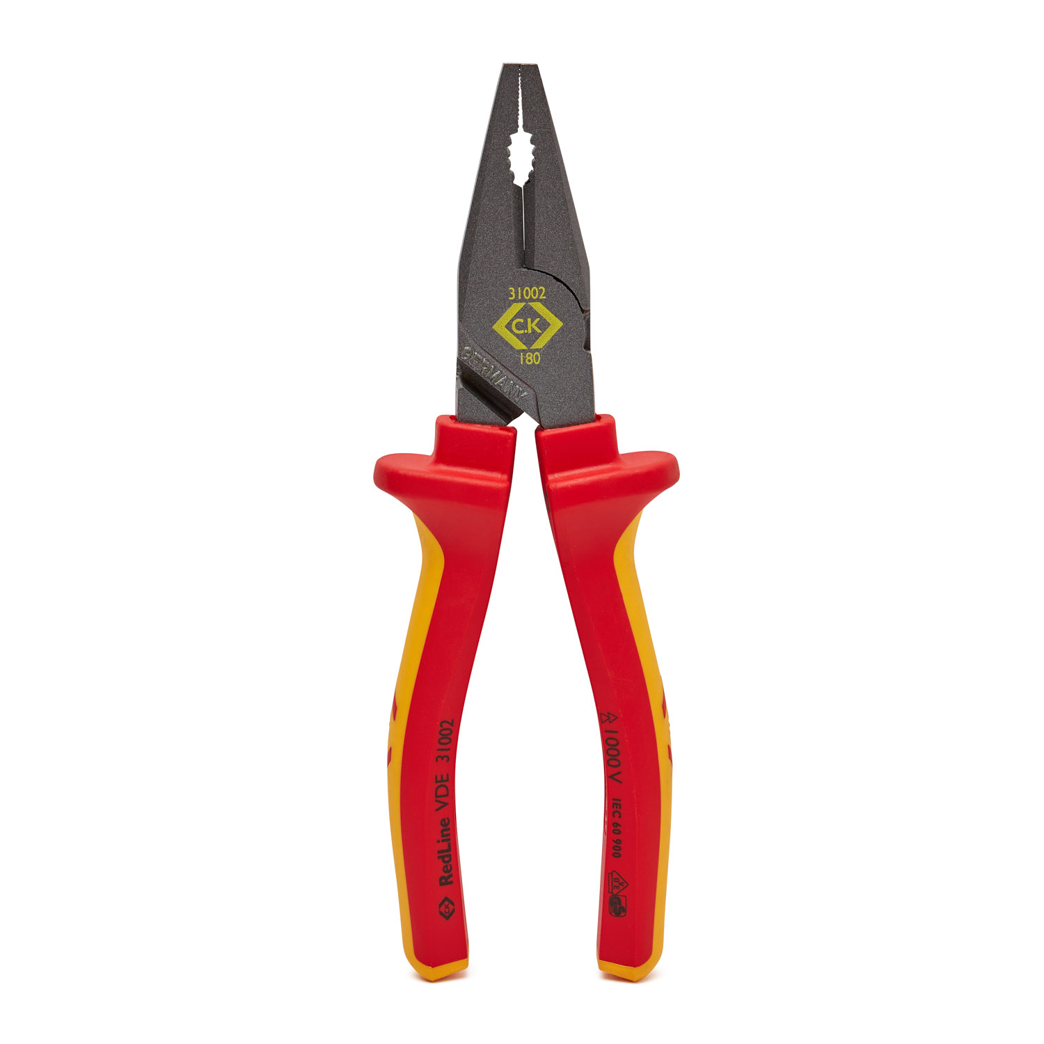 CK Tools 185mm RedLine VDE Combination Pliers