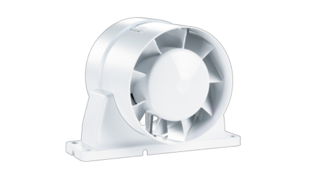 Deta Vimark 100mm Inline Axial Fan with Timer