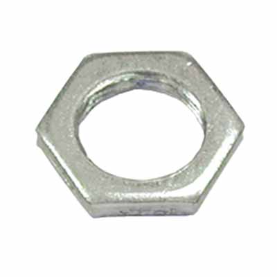 Greenbrook 1.5 Galvanised Locknut Light Pattern