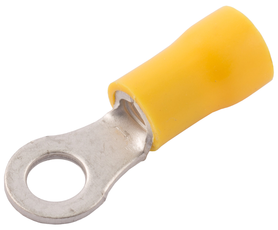 SWA 5.3mm Stud Preinsulated Yellow Ring Crimp