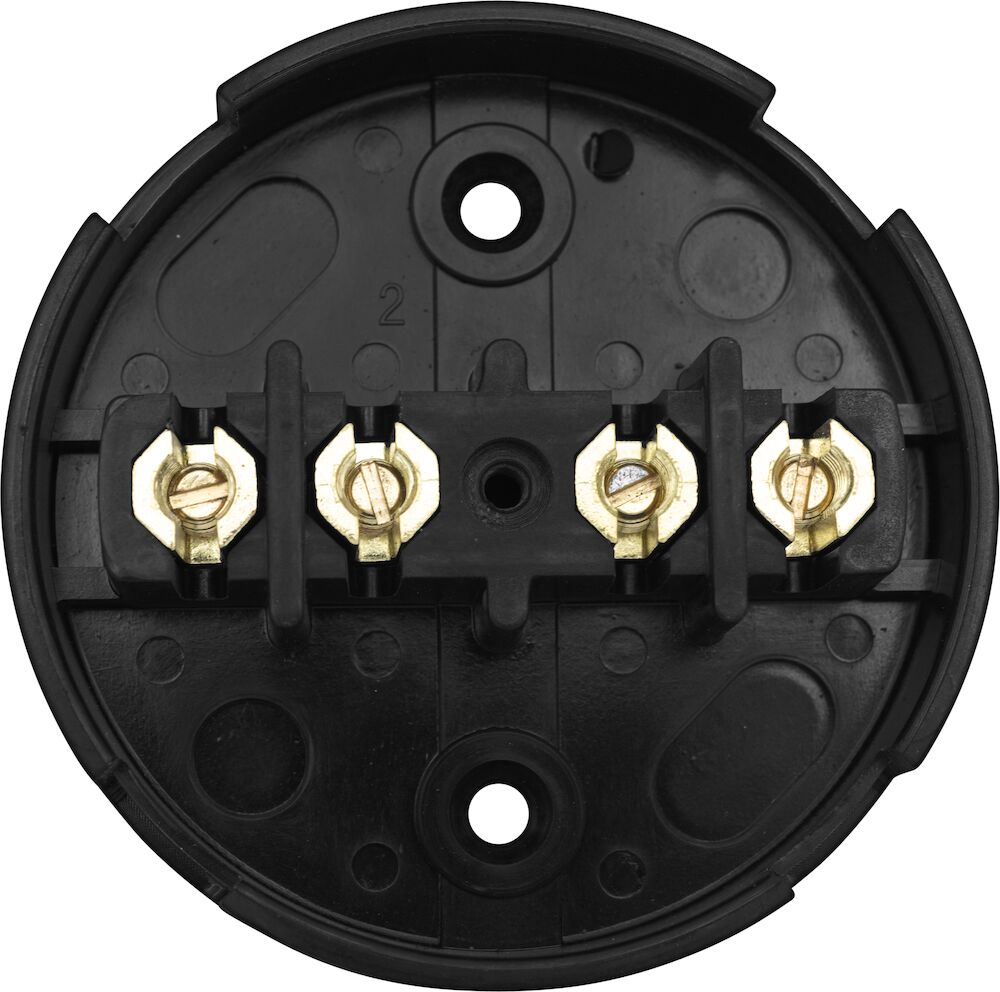BG 20A 4 Way 80mm Diameter Junction Box Brown