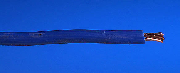 6381B 25mm 1 Core LSZH Cable Blue (Sold by the Metre)