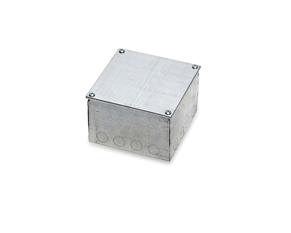 Greenbrook 6x6x4 Galvanised Adaptable Box With Knockouts