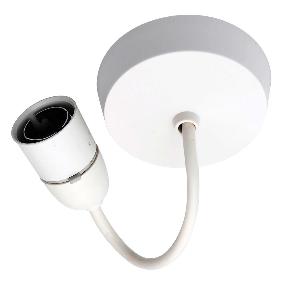 BG Pendant Set 150mm Flex 85mm Rose White