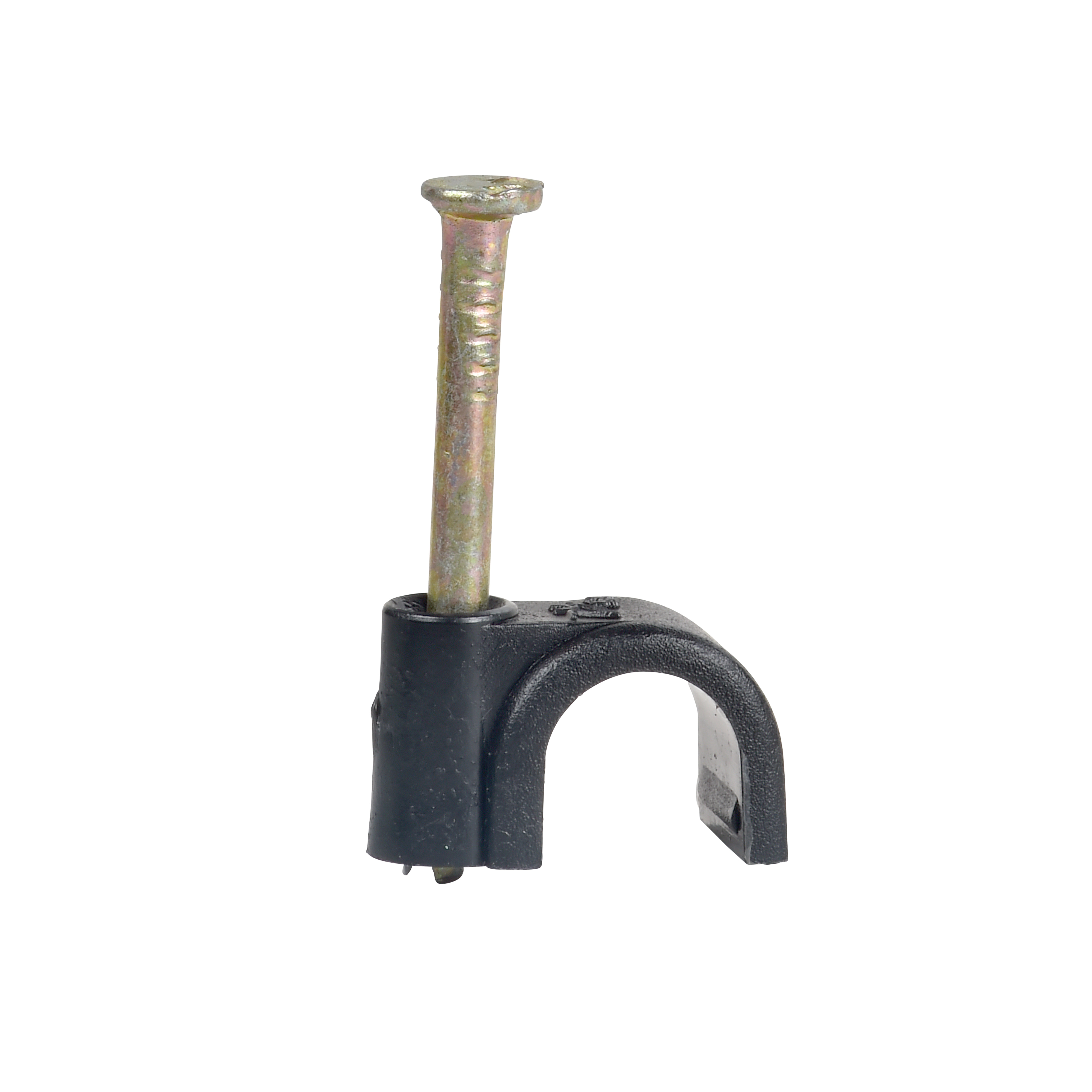 Tower 7-8mm Round Clip - Black (Pack of 100)