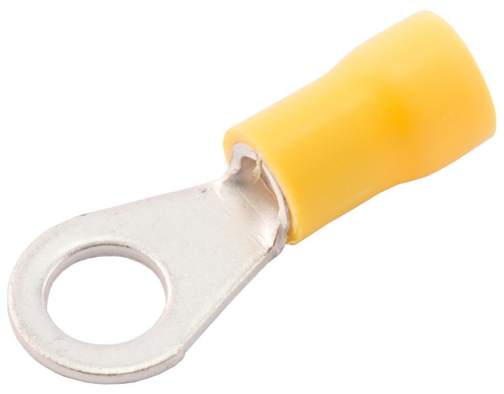 SWA 8.5mm Stud Preinsulated Yellow Ring Crimp