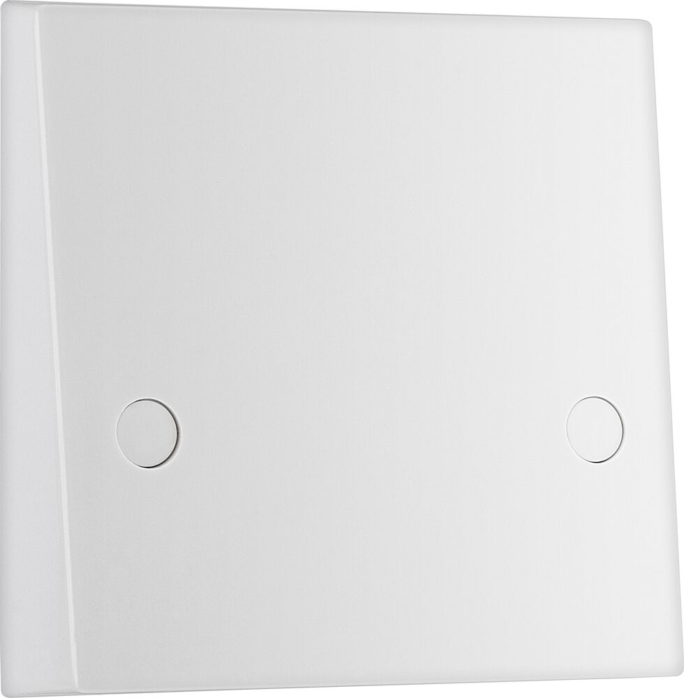 BG 45A Square Edge Cooker Outlet Plate White