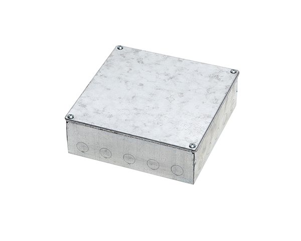 Greenbrook 9x9x3 Galvanised Adaptable Box With Knockouts