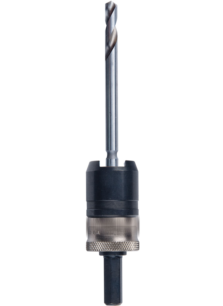 Starrett A6-4 HSS Drill Hex 14-152mm Pack For Holesaws