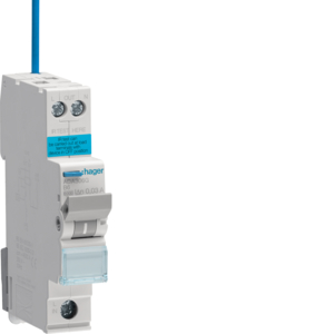 Hager 6A SP 6kA 30mA B Curve Type A Reduced Height RCBO