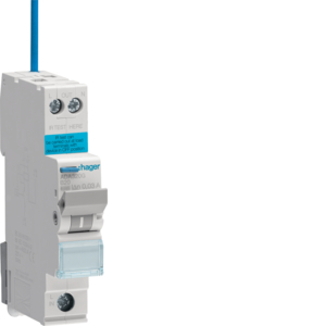 Hager 20A SP 6kA 30mA B Curve Type A Reduced Height RCBO