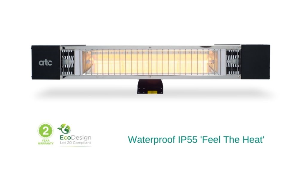 ATC Alfresco 1800W IP55 Outdoor Infrared Heater