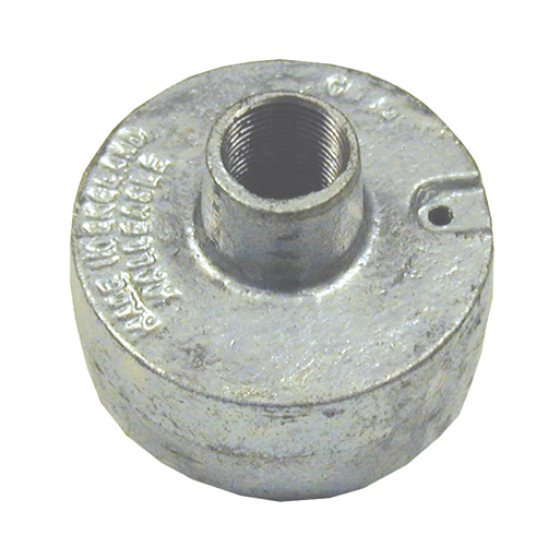 Greenbrook 20mm Galvanised Back Outlet Box