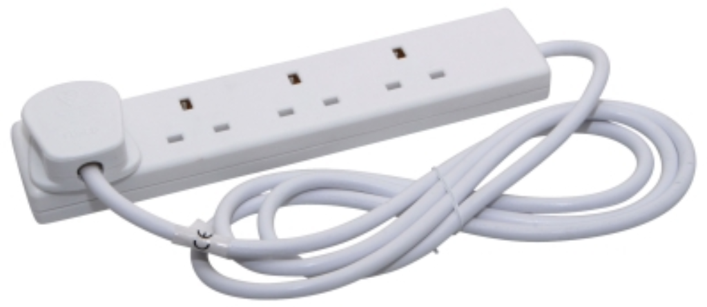 Deta Indoor 4 Gang 13A 2 Metre Extension Lead