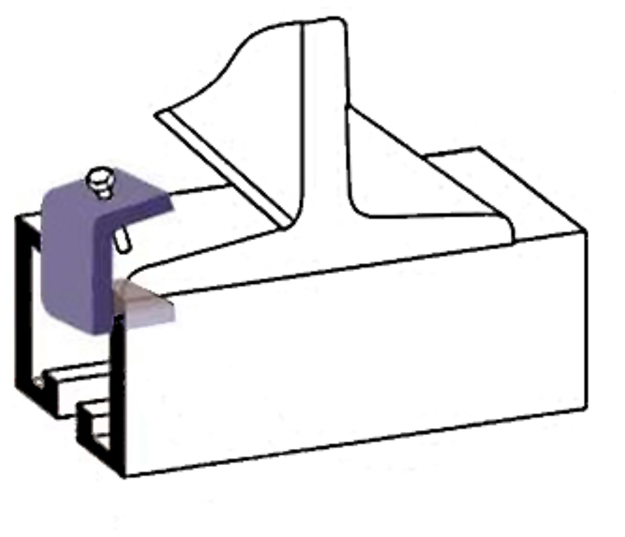 CSS Back to Back Small 'C' Beam Clamp