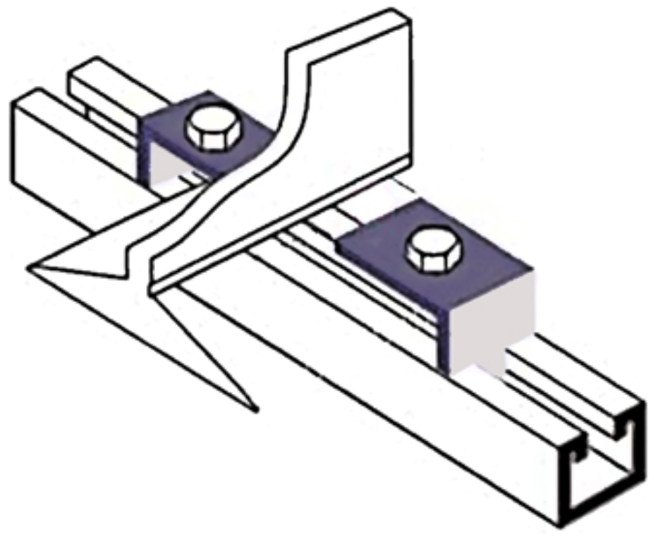 CSS Galvanised Beam Clamp