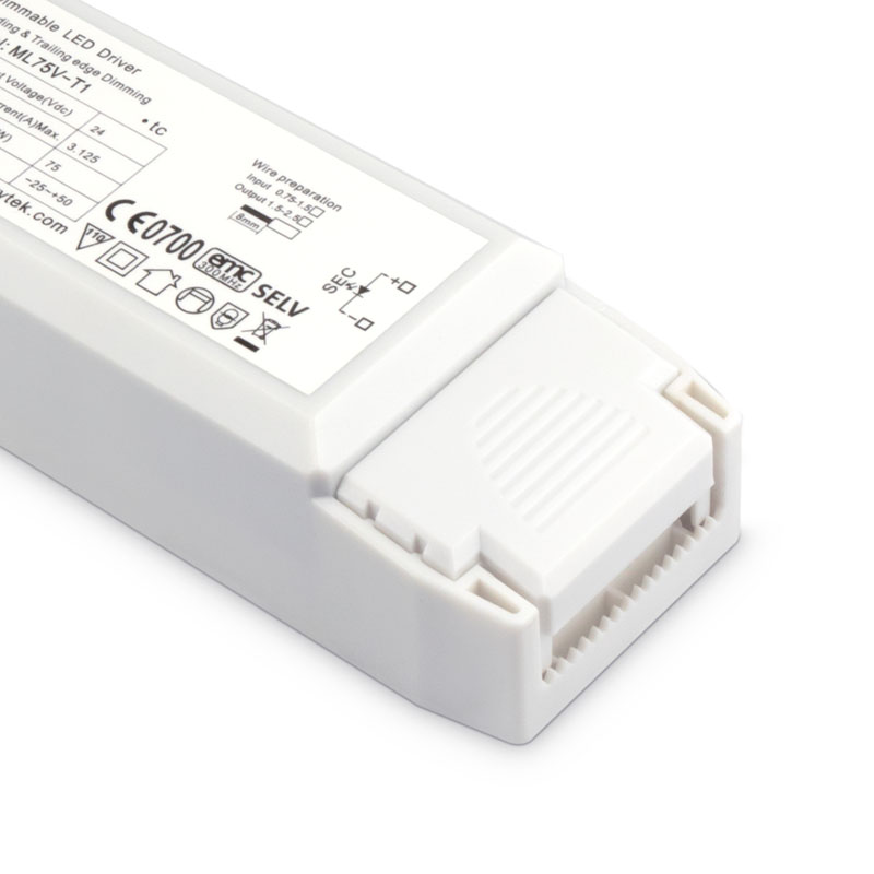 JCC 75W 24V Triac Dimmable LED Driver IP20