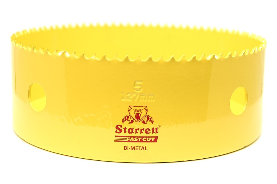 Starrett Fast Cut Bi Metal Holesaw 127mm