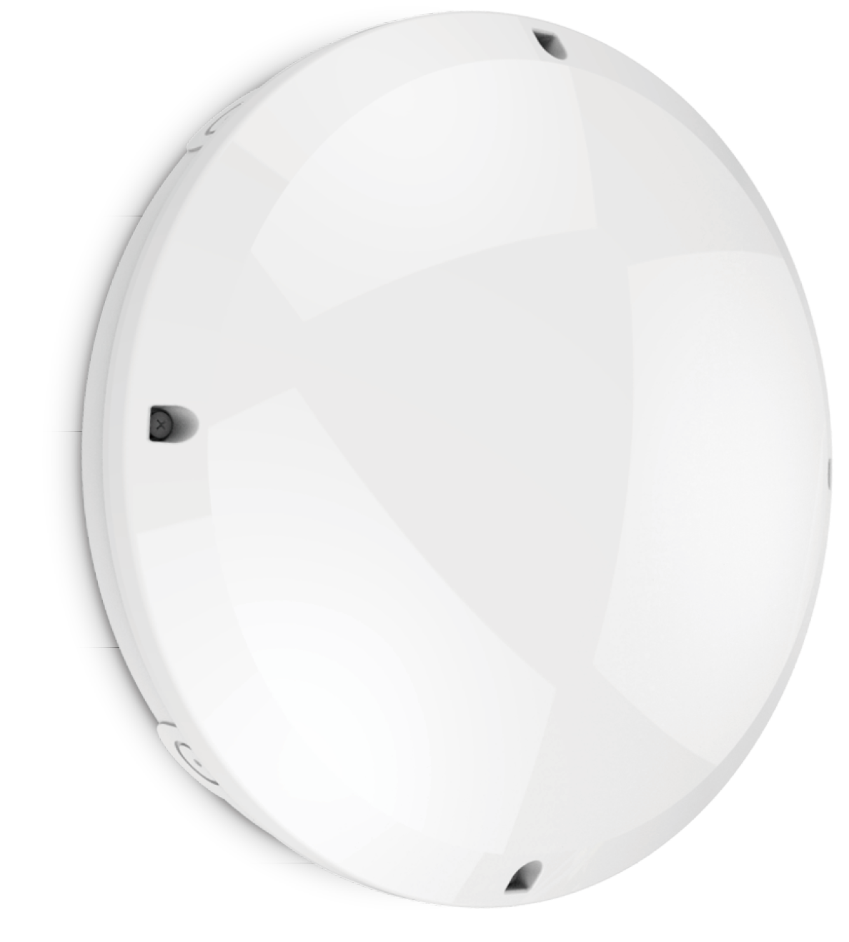 Kosnic Blanca IP65 LED DD Emergency Surface Fitting White Polycarbonate Diffuser