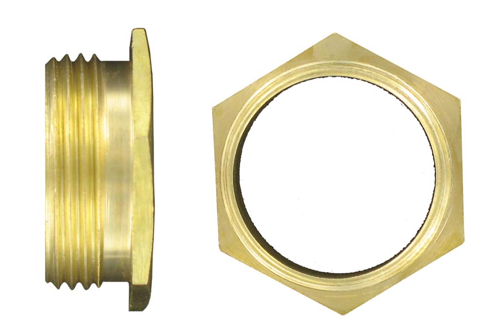 Deligo 63mm Short Brass Male Bush