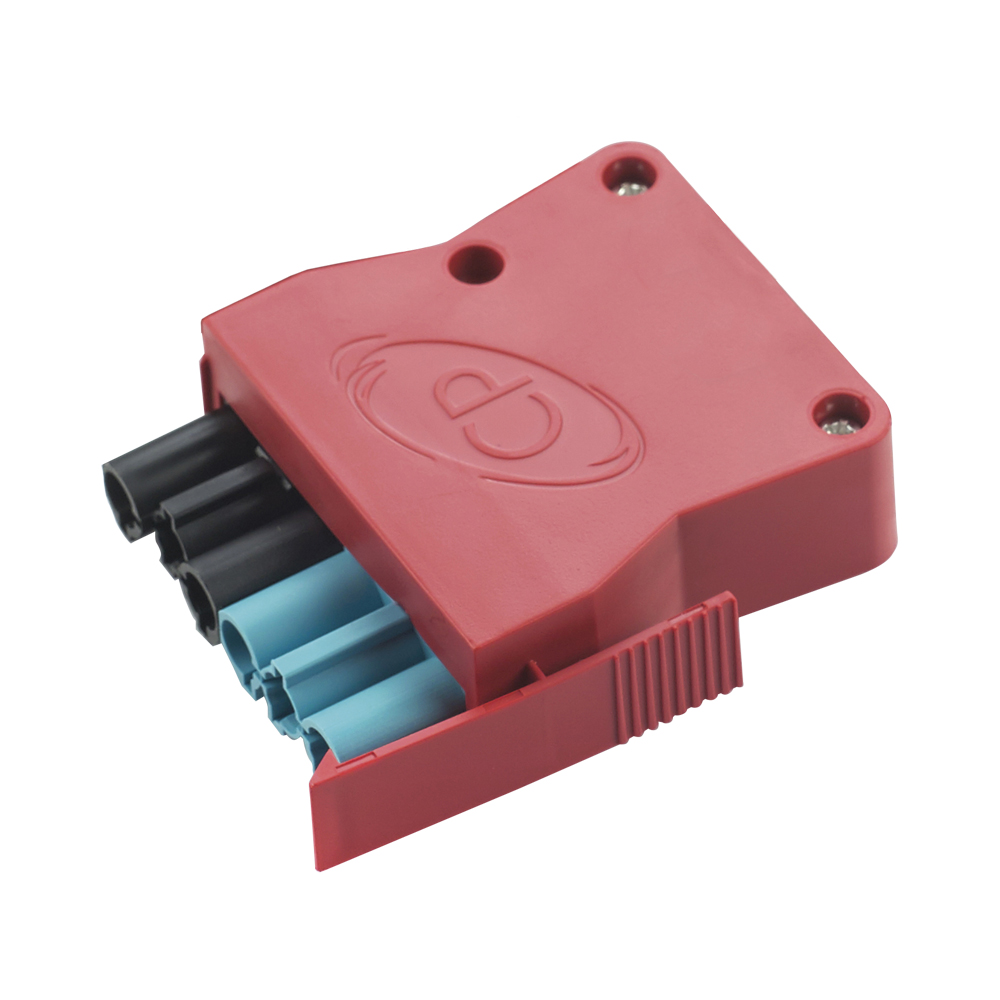 CP Electronics 6 Pole Male Connector Red Plug