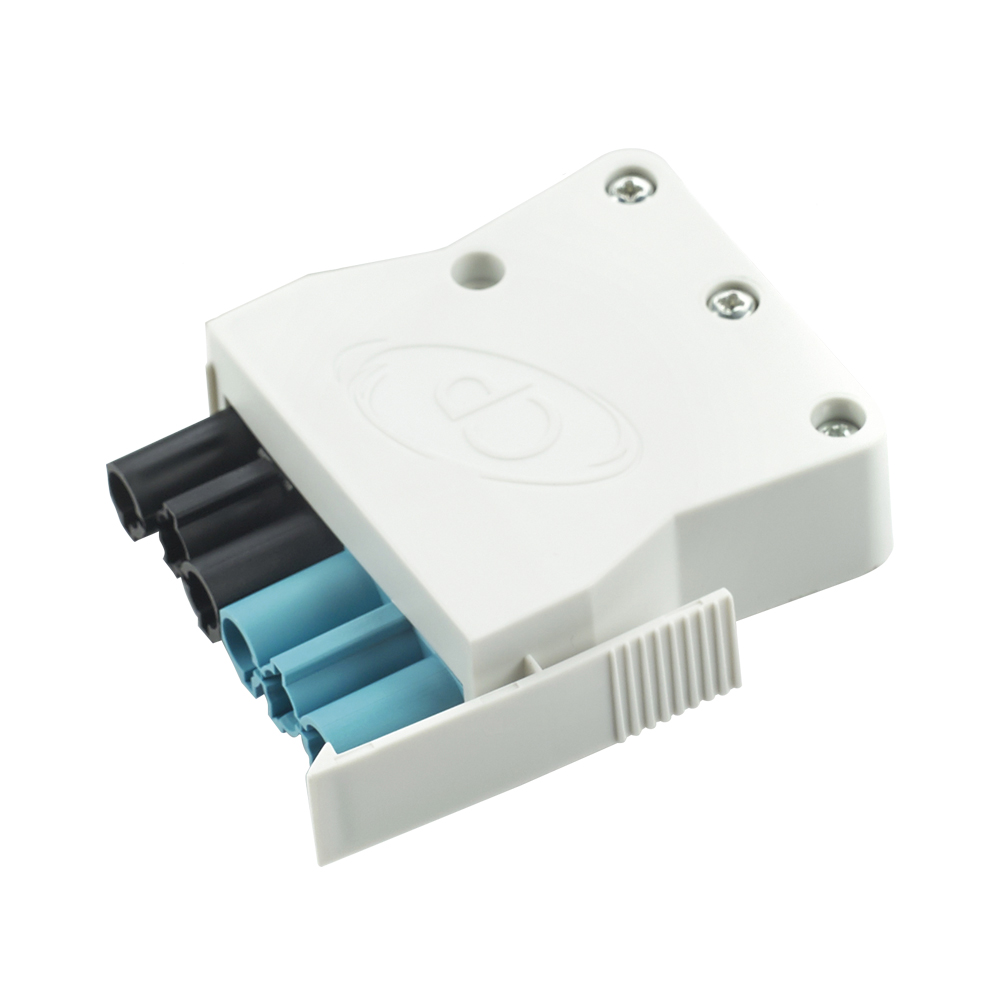 CP Electronics 6 Pole Male Connector White Plug