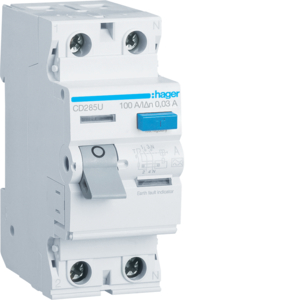 Hager 100A DP 30mA Type A RCD