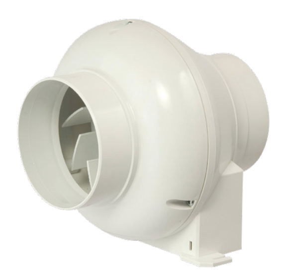 Manrose 100mm Inline Centrifugal Extractor Fan
